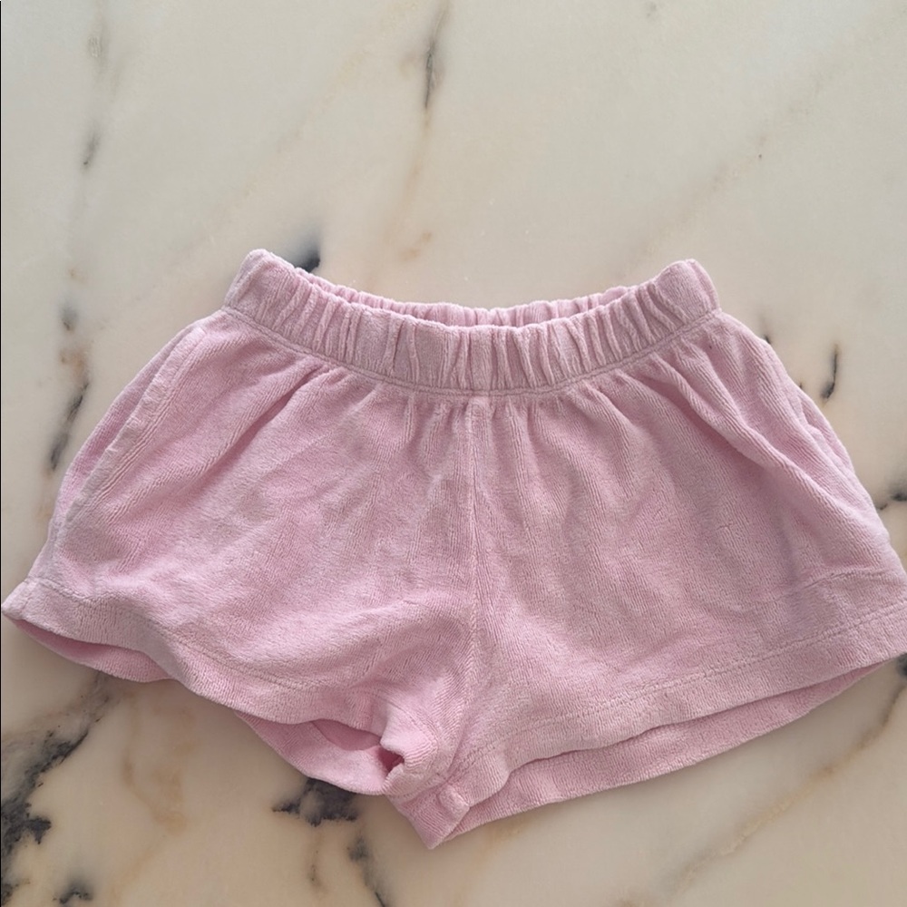 Suzie Kondi Track Shorts in Velour